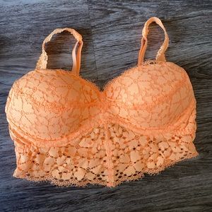Victoria Secrets PINK | bright orange bralette